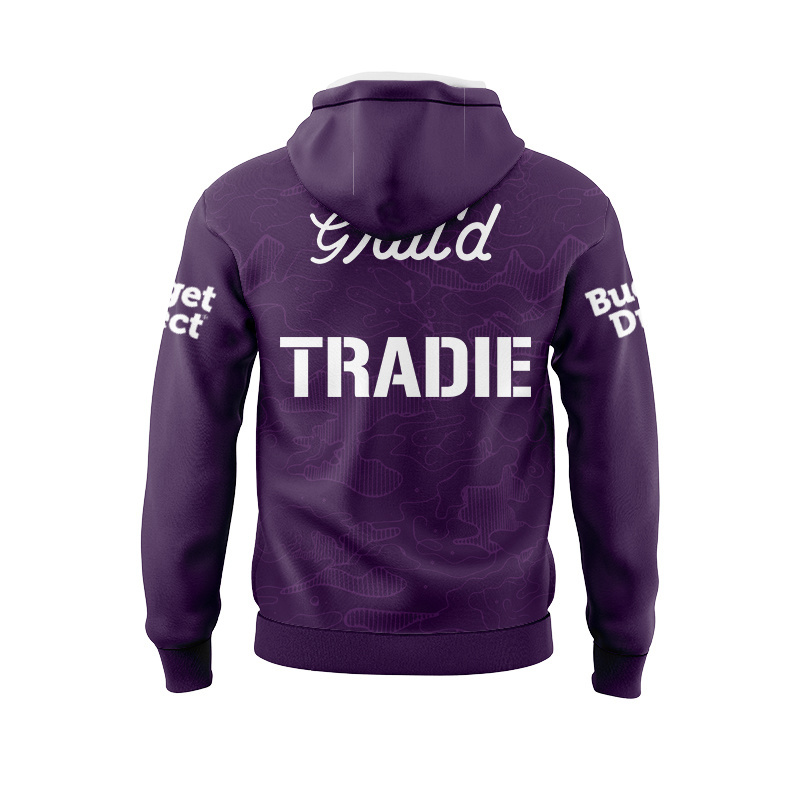 NRL Melbourne Storm 2026 Purple Training Sport Hoodie