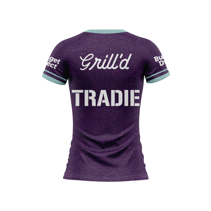 Women's NRL Melbourne Storm 2026 Purple Training Jersey