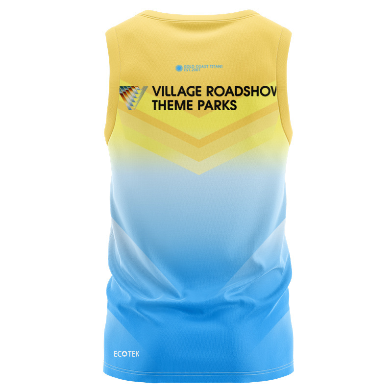 NRL Gold Coast Titans 2026 Away Singlet