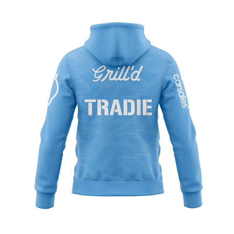 NRL Melbourne Storm 2025 Blue Training Zipper Hoodie