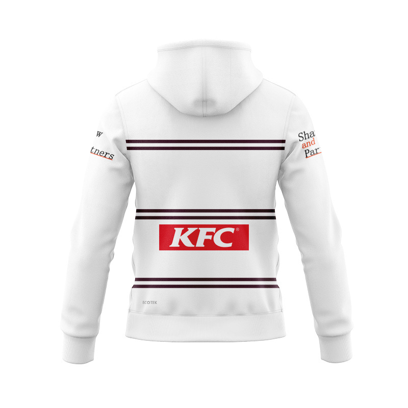 NRL Manly Warringah Sea Eagles 2026 Away Zipper Hoodie