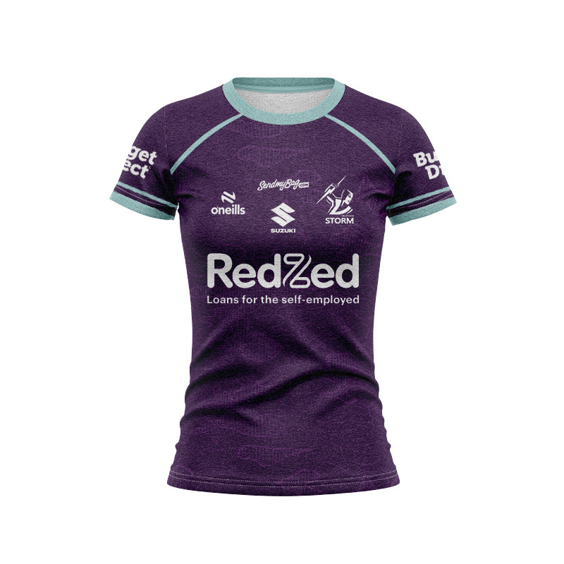 Women's NRL Melbourne Storm 2026 Purple Training Jersey