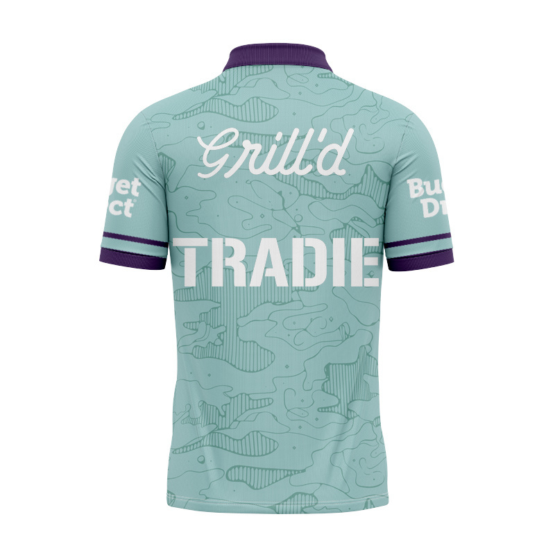 NRL Melbourne Storm 2026 2026 Teal Training Polo Shirt