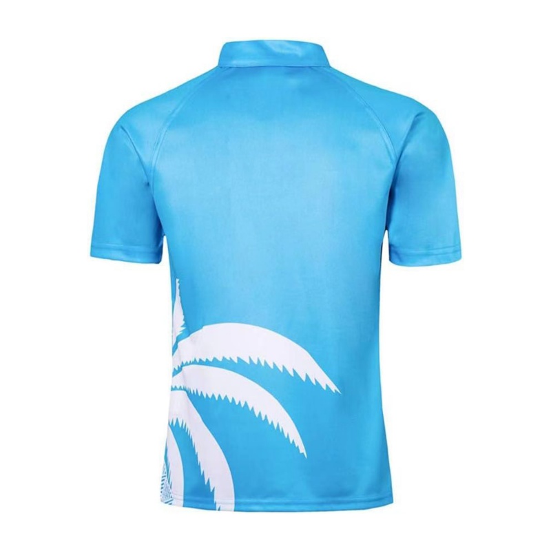 Fiji Rugby 2020 Blue Polo Shirt