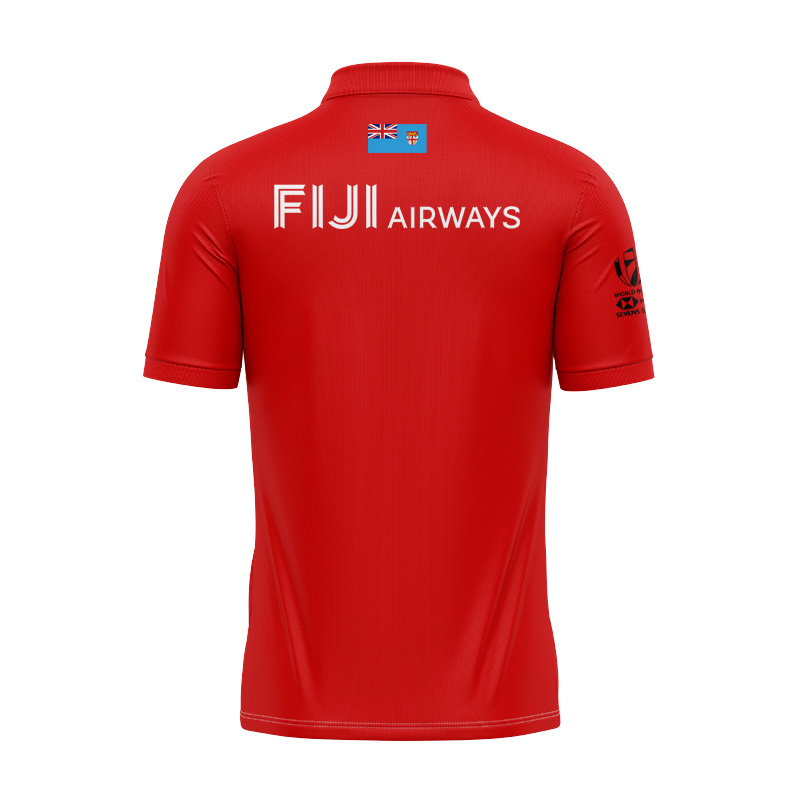 Fiji Rugby 2024 7s Away Polo Shirt