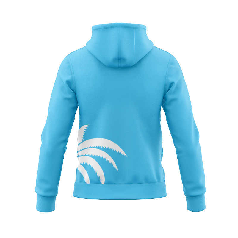 Fiji Rugby 2020 Blue Zipper Hoodie