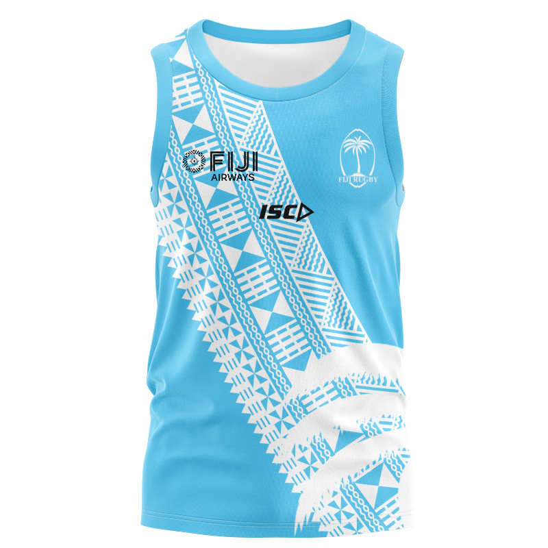Fiji Rugby 2020 Blue Singlet