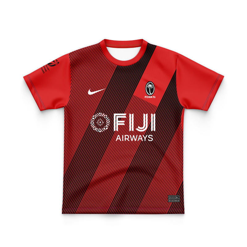 Kid's Fiji Rugby 2024 7s Away Jersey