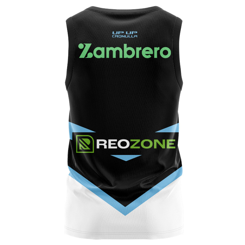 NRL Cronulla-Sutherland Sharks 2026 Away Singlet