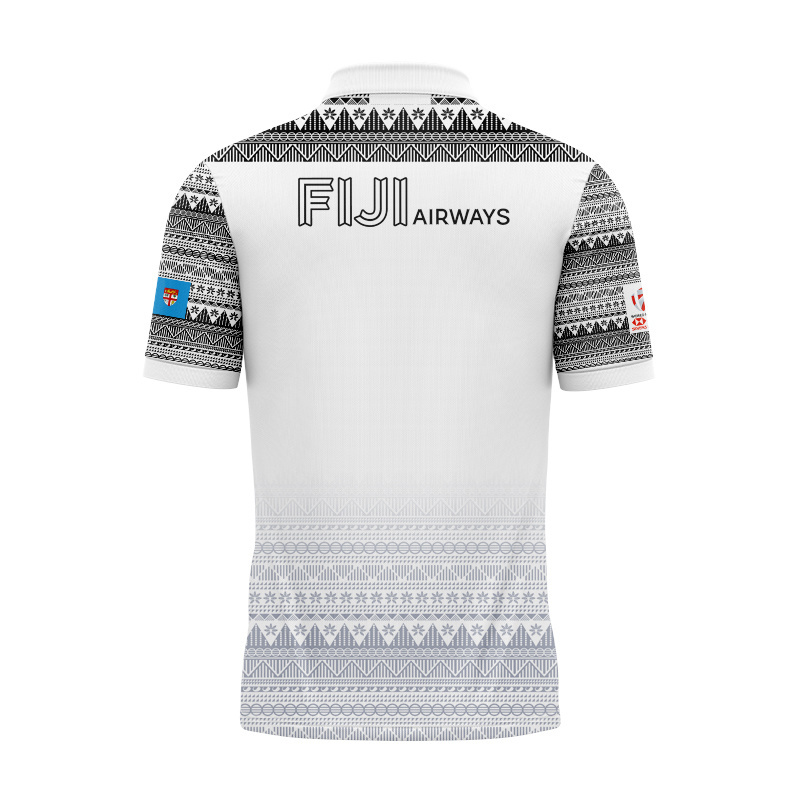 Fiji Rugby 7S Away Polo Shirt