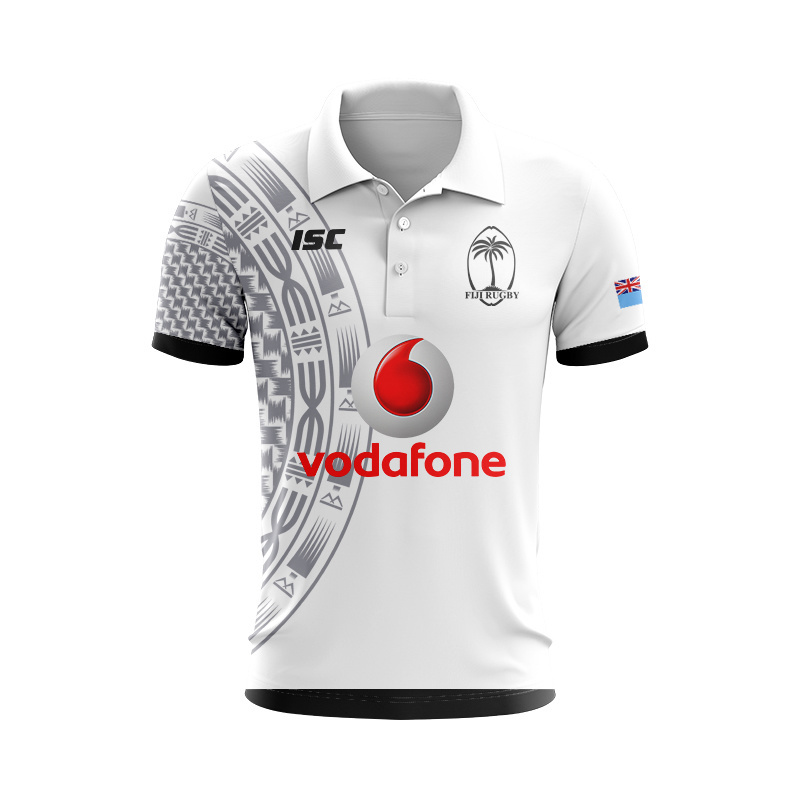 Fiji Rugby 2017 Home Polo Shirt