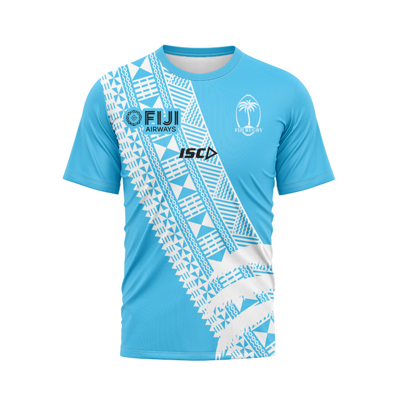 Fiji Rugby 2020 Blue Tee