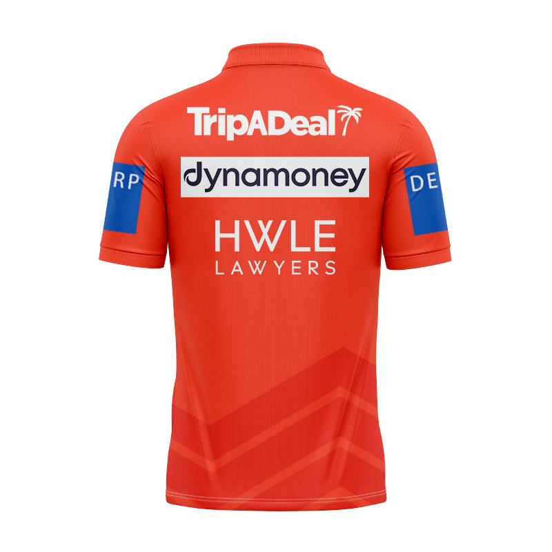 NRL St George Illawarra Dragons 2026 Red Training Polo Shirt