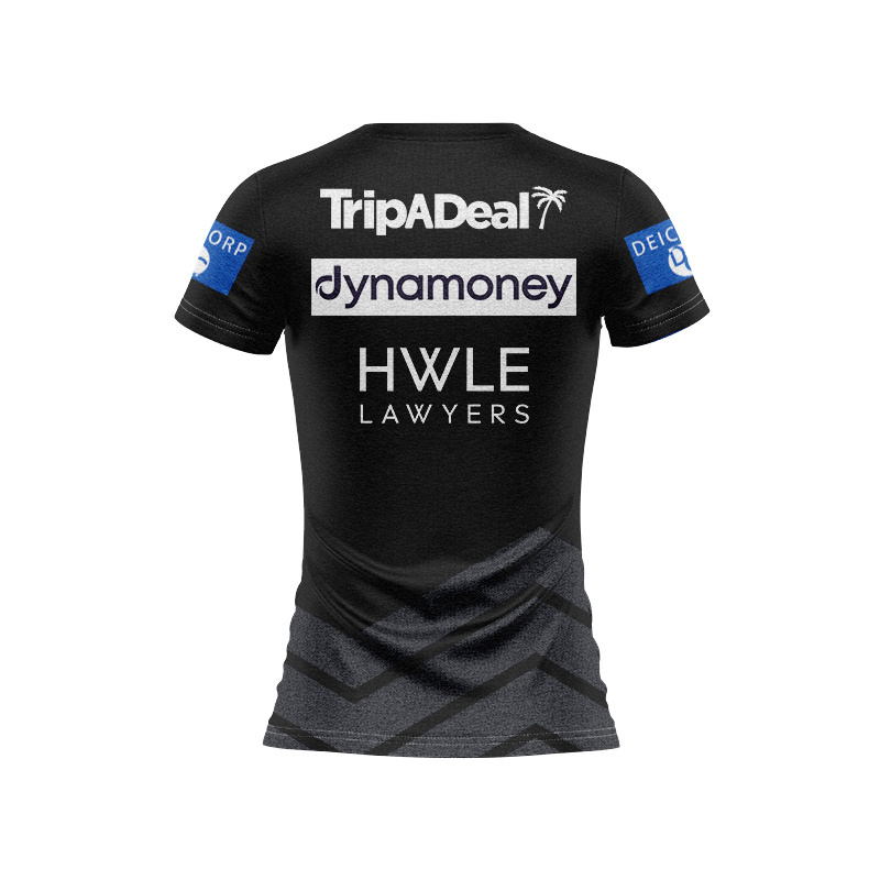 Women's NRL St George Illawarra Dragons 2026 Black Training Jersey