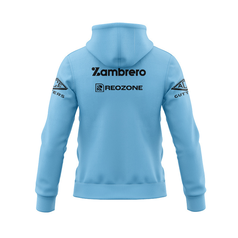 NRL Cronulla-Sutherland Sharks 2026 Sky Training Zipper Hoodie