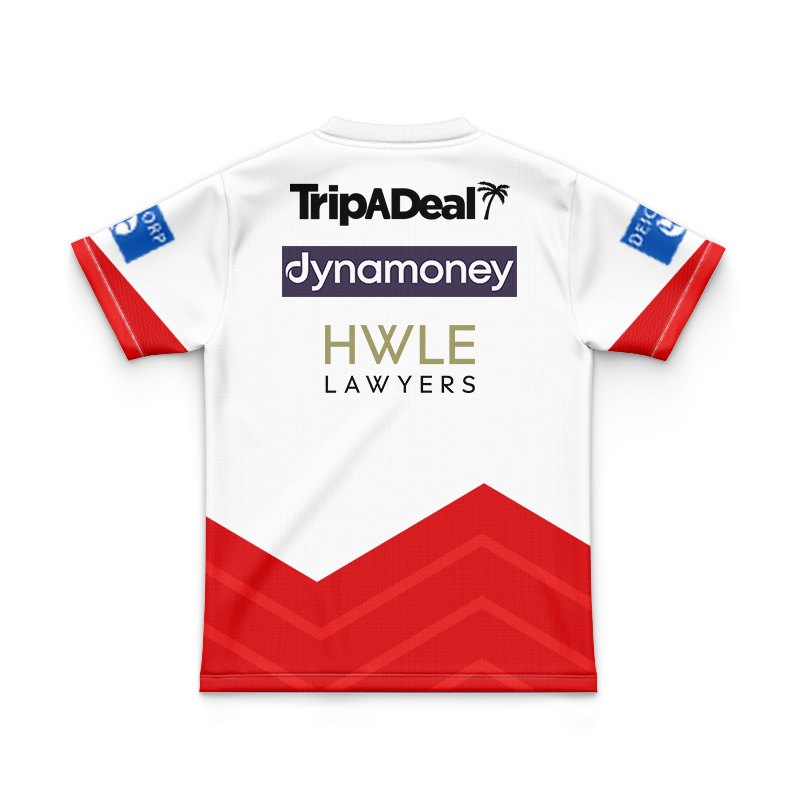 Kid's NRL St George Illawarra Dragons 2026 Training Jersey
