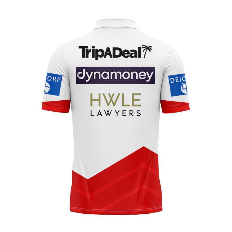NRL St George Illawarra Dragons 2026 Training Polo Shirt