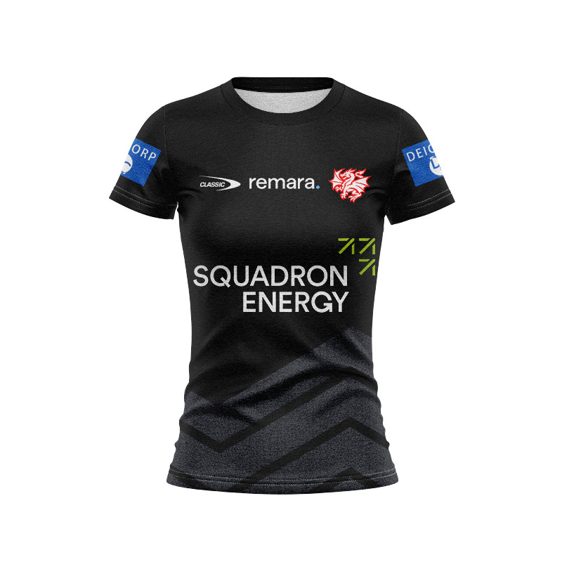 Women's NRL St George Illawarra Dragons 2026 Black Training Jersey