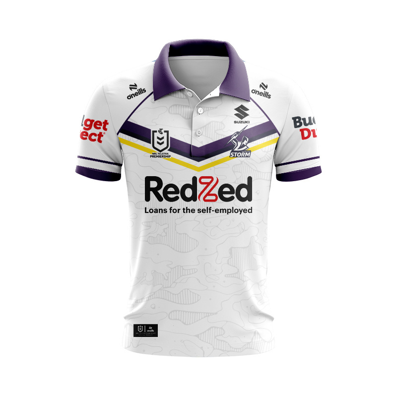 NRL Melbourne Storm 2026 Away Polo Shirt