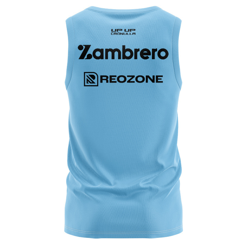 NRL Cronulla-Sutherland Sharks 2026 Sky Training Singlet