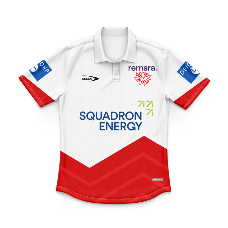 Kid's NRL St George Illawarra Dragons 2026 Training Polo Jersey