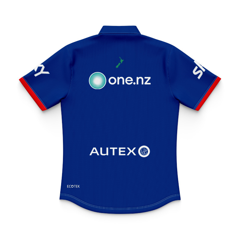 Kid's NRL New Zealand Warriors 2026 Home Polo Jersey