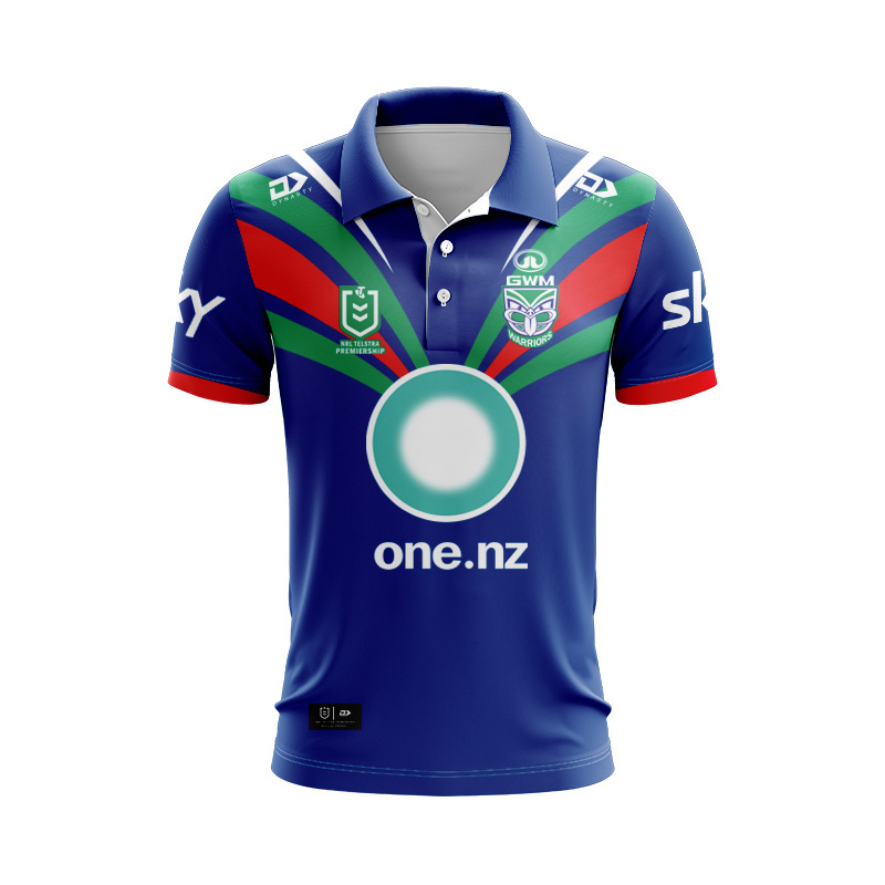 NRL New Zealand Warriors 2026 Home Polo Shirt