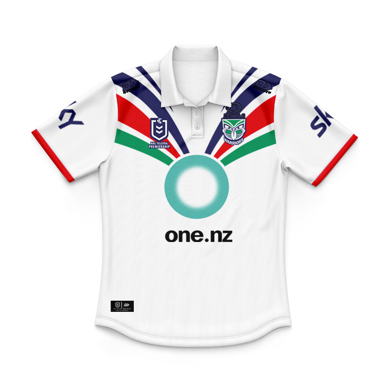 Kid's NRL New Zealand Warriors 2026 Away Polo Jersey