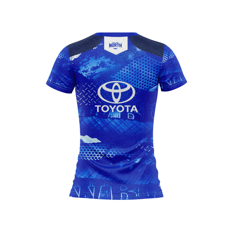 Women's NRL North Queensland Cowboys 2026 Blue Training Jersey