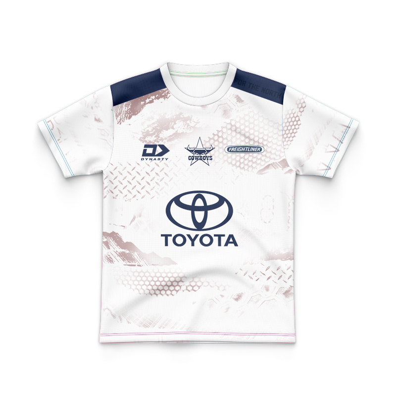 Kid's NRL North Queensland Cowboys 2026 Sand Training Jersey