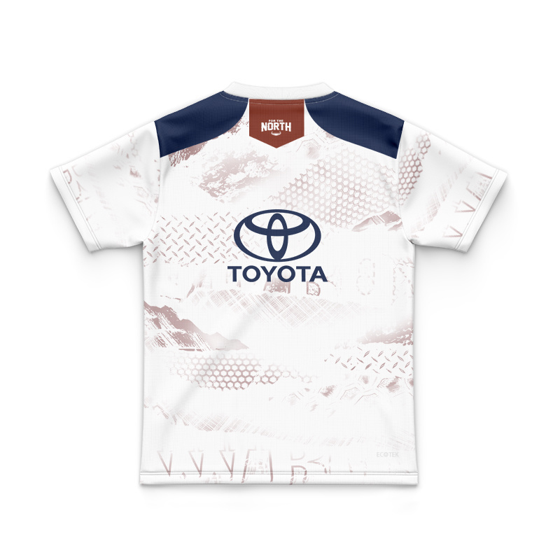 Kid's NRL North Queensland Cowboys 2026 Sand Training Jersey