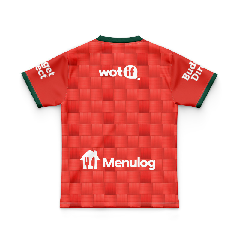 Kid's NRL South Sydney Rabbitohs 2026 Red Training Jersey