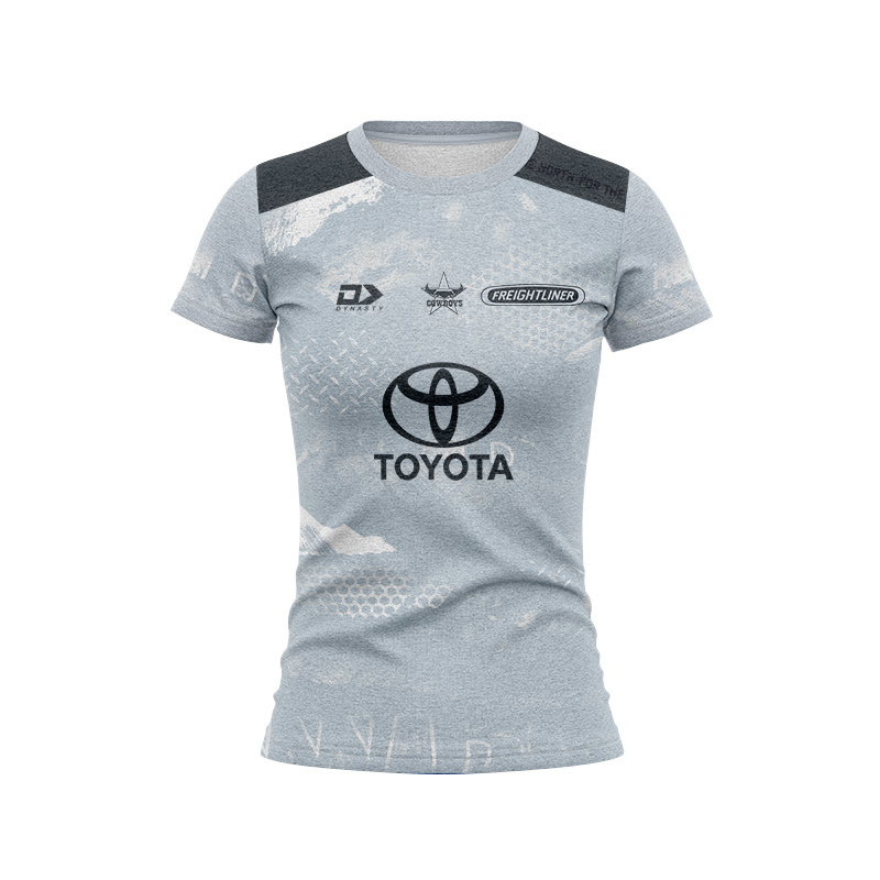 Women's NRL North Queensland Cowboys 2026 Grey Training Jersey