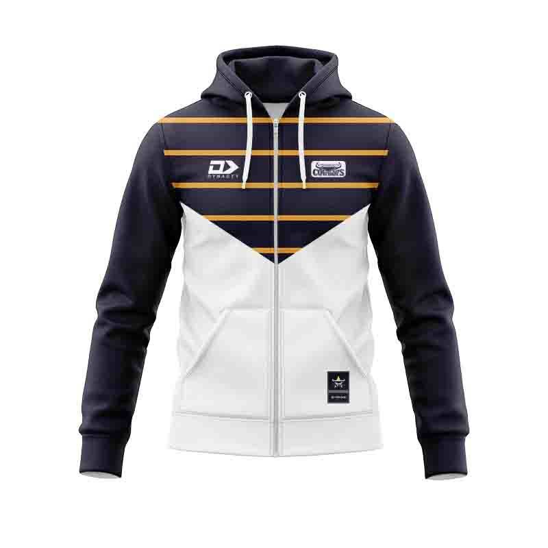 NRL North Queensland Cowboys 2026 Traditional Zipper Hoodie