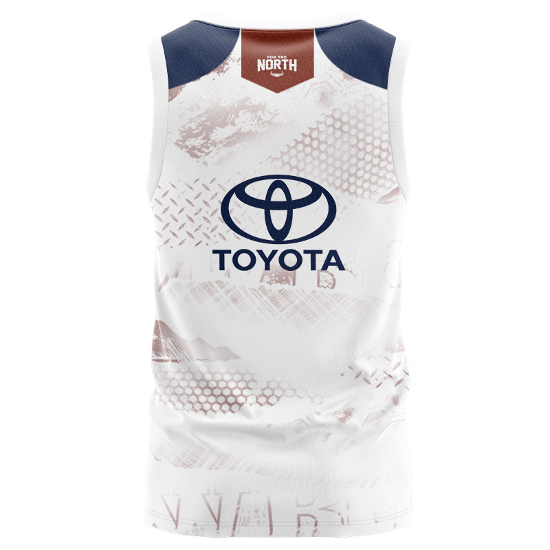 NRL North Queensland Cowboys 2026 Sand Training Singlet