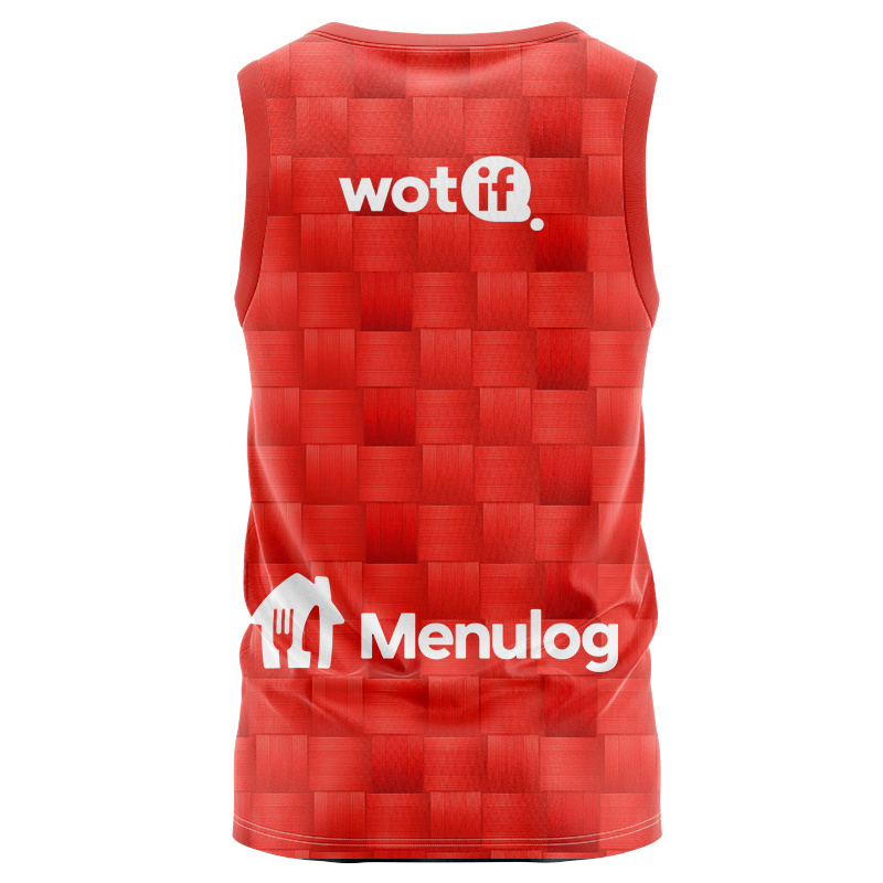 NRL South Sydney Rabbitohs 2026 Red Training Singlet