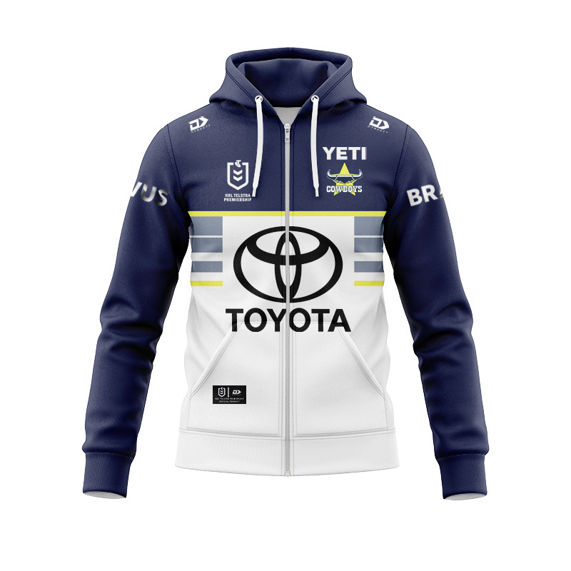 NRL North Queensland Cowboys 2026 Home Zipper Hoodie