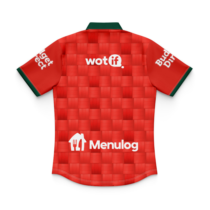 Kid's NRL South Sydney Rabbitohs 2026 Red Training Polo Jersey