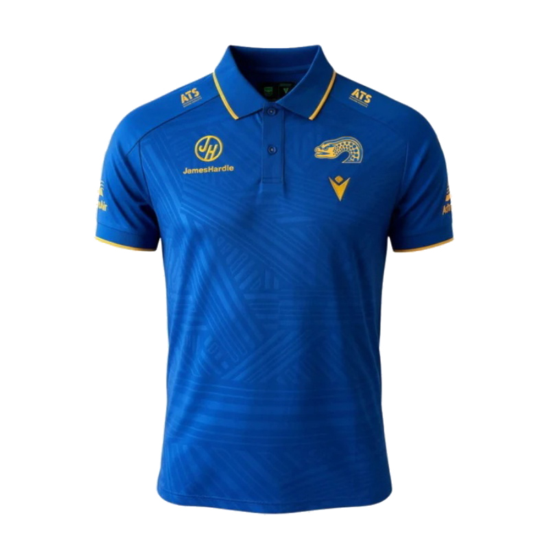 NRL Parramatta Eels 2026 Royal Travel Polo Shirt