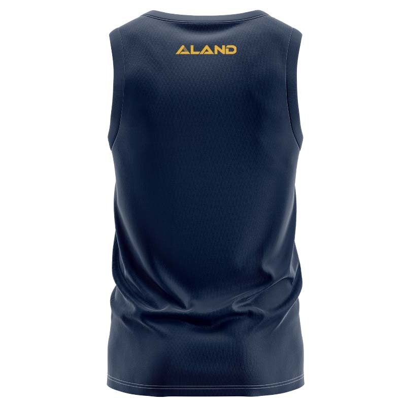NRL Parramatta Eels 2026 Navy Travel Singlet