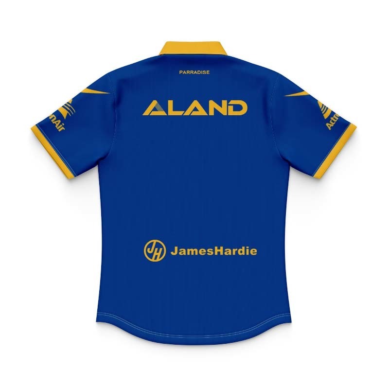 Kid's NRL Parramatta Eels 2026 Training Royal Polo Jersey