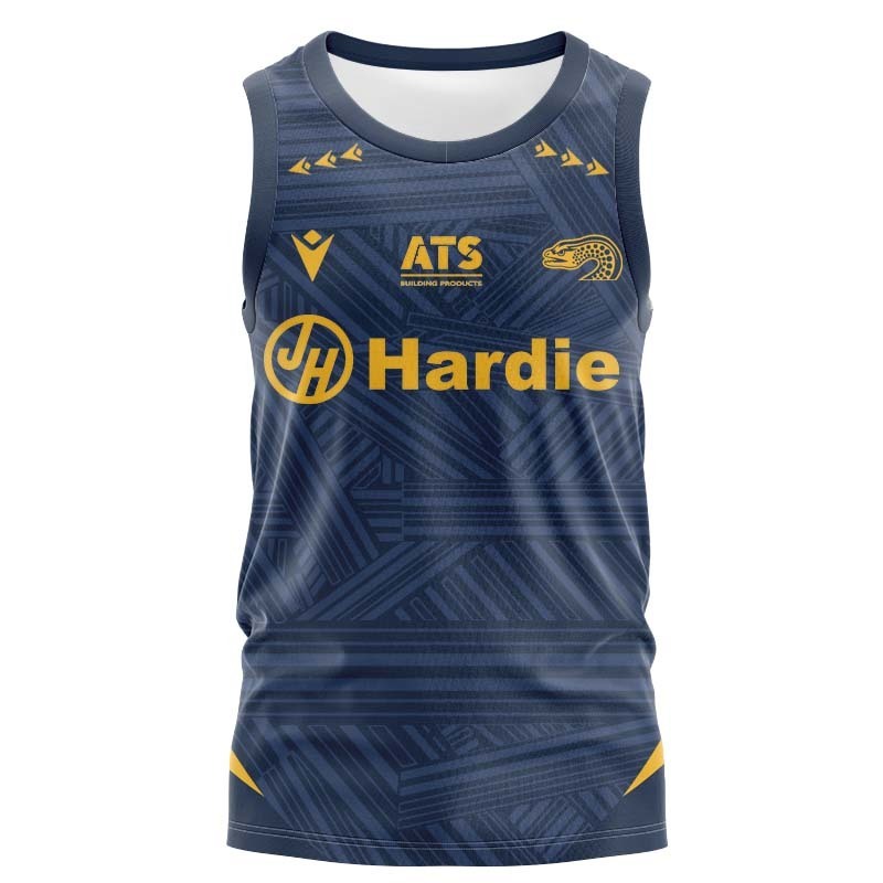 NRL Parramatta Eels 2026 Training Navy Singlet
