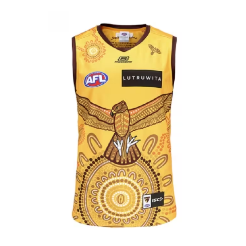 AFL Hawthorn Hawks 2023 Indigenous Guernsey