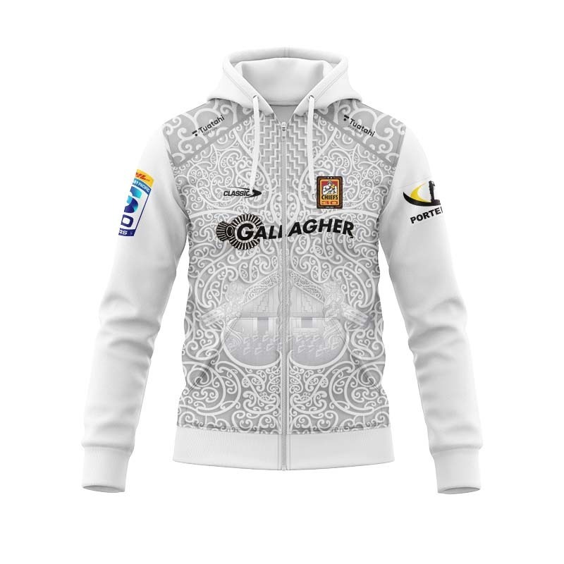 Waikato Chiefs Super Rugby 2025 Away Zipper Hoodie