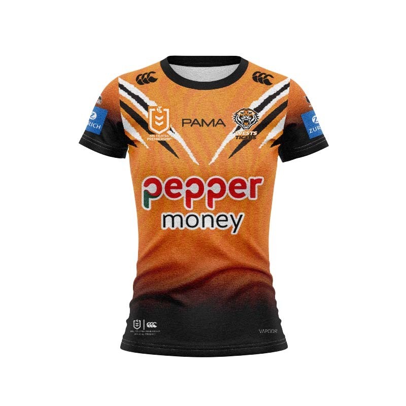 Women's NRL Wests Tigers 2026 Home Jersey