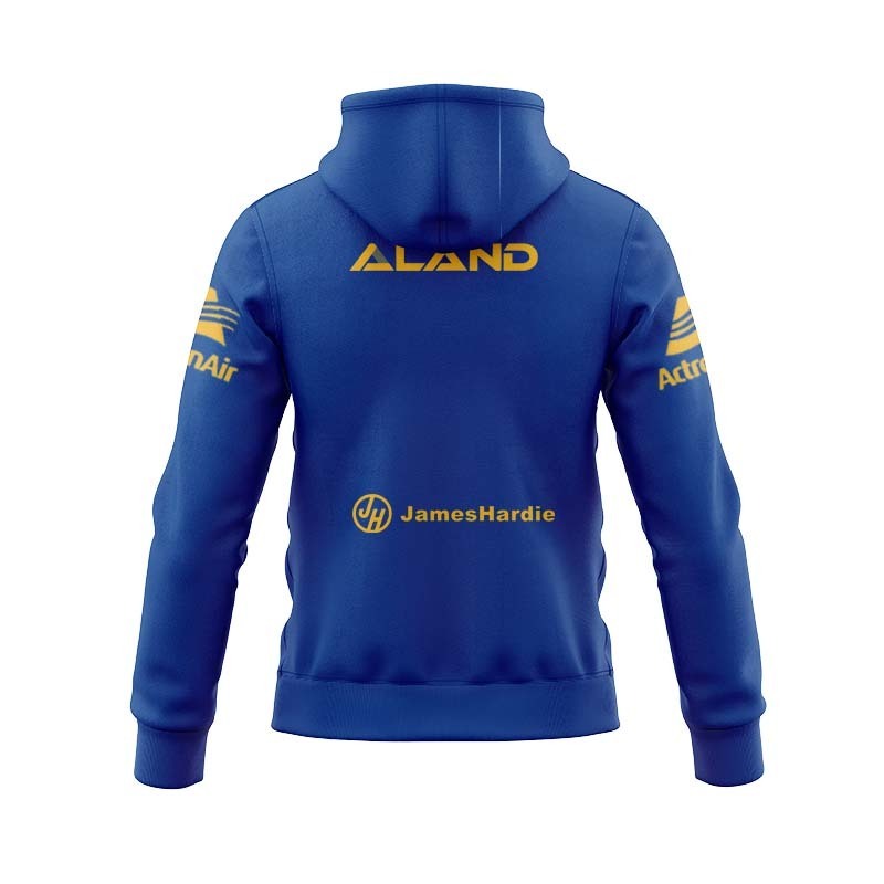 NRL Parramatta Eels 2026 Training Royal Zipper Hoodie
