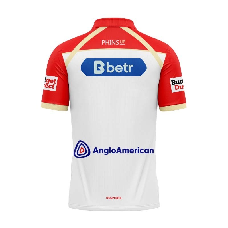 NRL Dolphins 2026 Away Polo Shirt