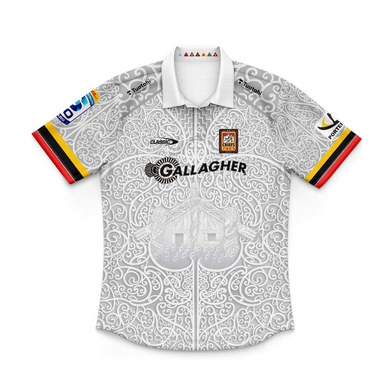 Kid's Waikato Chiefs Super Rugby 2025 Away Polo Jersey