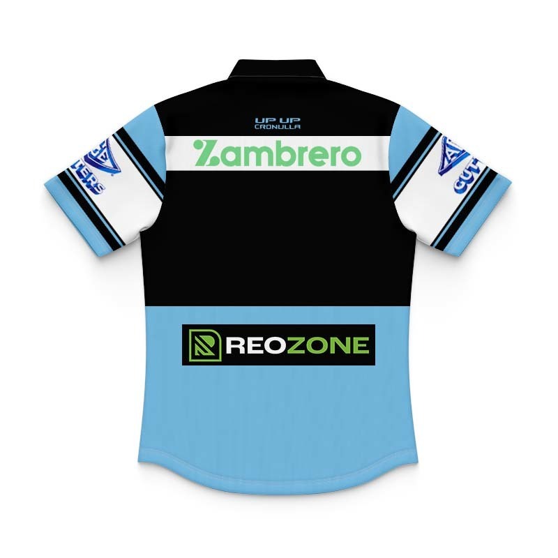 Kid's NRL Cronulla-Sutherland Sharks 2026 Home Polo Jersey