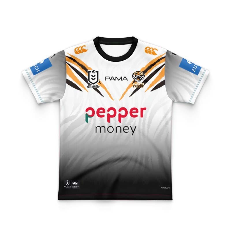 Kid's NRL Wests Tigers 2026 Away Jersey